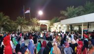 Indonesian expatriates participating in the activities organised as part of the celebration to mark the 72nd Independence Day at the Indonesian chancery. 