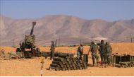 AL-QAA, LEBANON - AUGUST 18: Members of the Lebanese army patrol in the rurals controlled after they hit the positions of the IS terrorists near the city of Al-Qaa near Syria border in Lebanon on August 18, 2017. / AA.