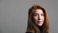 This family handout photo released on August 12, 2017 shows Swedish journalist Kim Wall who was allegedly on board a submarine south of Copenhagen before it sank on August 11, 2017.  AFP Photo/Tom Wall