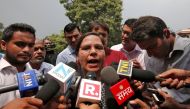 Farha Faiz, a lawyer, speaks with the media after a verdict for the controversial Muslim quick divorce law outside the Supreme Court in New Delhi, India August 22, 2017. REUTERS/Adnan Abidi