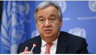 UN Secretary-General Antonio Guterres.