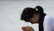 ARSA’s declaration drew no formal response from the military or the government of Buddhist-majority Myanmar. However, the spokesman for Myanmar’s leader, Aung San Suu Kyi, said on Twitter: “We have no policy to negotiate with terrorists.” This file photo 