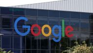Google logo at the Google headquarters in Mountain View, California on September 1. 2015. (AFP / Getty Images North America / Justin Sullivan) 