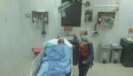 Saruli at hospital