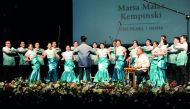The Maharlikans Vocal Ensemble of the Philippines, who bagged first place in the Adult Mixed Choir category and the Dutch Music for Peace Award, capped the inaugural Qatar National Music Competition with their award-winning performance at Katara Drama The