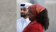 FIFA Secretary-General Fatma Samoura in Qatar. Supreme Committee for Delivery and Legacy 