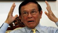 A file pfoto of Kem Sokha, leader of the Cambodia National Rescue Party (CNRP). REUTERS/Samrang Pring