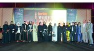 The winners, judges and sponsors pose during the honouring ceremony of the inaugural “Qatar Today Women of the Year” by Oryx Publishing & Advertising in partnership with Qatari Business Women Association on October 30 at The St. Regis Doha. 