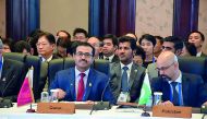 Minister of Energy and Industry H E Dr Mohammed bin Saleh Al Sada at the 7th Asian Ministerial Energy Roundtable in Bangkok
