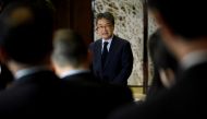 US Special Representative for North Korea Policy Joseph Yun answers questions from reporters following meeting with Japan and South Korea chief nuclear negotiators to talk about North Korean issues at the Iikuraguest house in Tokyo, Japan April 25, 2017. 