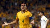 A file photo of Australia's goal scorer Tim Chaill. Reuters/David Gray.