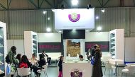 The Qatari stall at  ‘Istanbul International Book Exhibition’ which is expected to see participation of around 650,000 people. 
