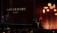 An image of actor Donald Sutherland accepting the Governors Award November 11, 2017. REUTERS/Mario Anzuoni
