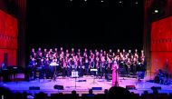 Doha Singers at one of the shows.