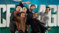 An image of the cast from the movie Justice League. Reuters.