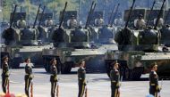 A file photo of the China's military. Reuters.