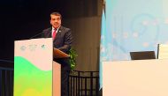 Minister of Municipality and Environment H E Mohamed bin Abdullah Al Rumaihi, addressing the 23rd session of the Conference of the Parties (COP 23) to the UN Convention on Climate Change (UNFCCC), in Bonn.