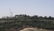 A file photo of the Israeli-Lebanese border seen from the Lebanese side. Getty Images/AFP