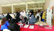 Participants during the forum organised by Best Buddies Qatar to raise awareness on social challenges and motivation for people with disabilities. 