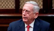 A file photo of US Secretary of Defense James Mattis making a statement at the White House in Washington, DC, on November 28, 2017. / AFP / JIM WATSON
