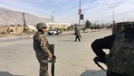 Afghan security forces arrive at the side of an ongoing attack in Kabul on December 18, 2017. Militants stormed an intelligence agency training facility in Kabul on December 18, officials said, triggering intense fighting with police in the latest attack 