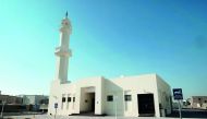 A view of the newly-opened mosque.