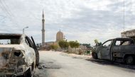 The Rawda mosque, roughly 40 km west of the North Sinai capital of El-Arish, after a gun and bombing attack (AFP).