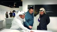 Officials at the exhibition, which is open to the public at Katara Building 22 until January 14.