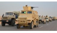 A handout image of Egyptian Army's Armoured Vehicles are seen on a highway to North Sinai during a launch of a major assault against militants, in Ismailia, Egypt, made available by the Ministry of Defence February 9, 2018. Ministry of Defence/Handout via