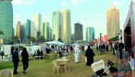 Visitors during the Biryani Festival at the Hotel Park in Doha. Pic: Salim Matramkot / The Peninsula