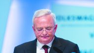 In this file photo taken on March 13, 2014 (FILES) Martin Winterkorn, then CEO of German carmaker Volkswagen (VW), attends the company's annual press conference in Berlin.  AFP / Johannes Eisele