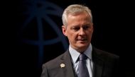 File photo of French Minister for the Economy and Finance Bruno Le Maire arrived at panel on the security-development nexus during IMF spring meetings in Washington, US, April 20, 2018. REUTERS/Aaron P. Bernstein