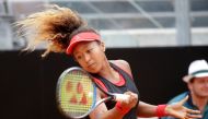 FILE PHOTO: Tennis - WTA Premier 5 - Italian Open - Foro Italico, Rome, Italy - May 14, 2018 Japan's Naomi Osaka in action during her first round match against Belarus' Victoria Azarenka REUTERS/Max Rossi/File Photo