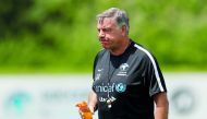  Sam Allardyce during training. Action Images via Reuters/Andrew Boyers
