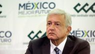 Mexico's President-elect Andres Manuel Lopez Obrador looks on during a news conference after a meeting with the Business Coordinating Council (CCE) in Mexico City, Mexico July 4, 2018. Reuters/Daniel Becerril