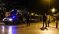 French gendarmes look on in the Le Breil neighborhood of Nantes on July 6, 2018, following clashes between groups of young people and police after a man was shot dead by an officer during a police check on July 3. AFP / Sebastien Salom Gomis 