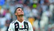 Juventus' Cristiano Ronaldo during a match. Reuters/Massimo Pinca
