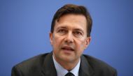 Merkel spokesman Steffen Seibert. Reuters