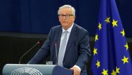 European Commission President Jean-Claude Juncker delivers a speech during a debate on The State of the European Union at the European Parliament in Strasbourg, France, September 12, 2018. REUTERS/Vincent Kessler