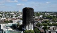 Extensive damage is seen to the Grenfell Tower block which was destroyed in a fire in north Kensington, West London, June 16, 2017. Reuters/Hannah McKay