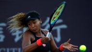 Naomi Osaka of Japan in action. (REUTERS/Thomas Peter)