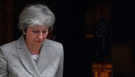 Britain's Prime Minister Theresa May arrives to give a statement outside 10 Downing Street in central London on November 22, 2018, following the announcement of a draft deal on post-Brexit trade ties with the EU.  AFP / Ben STANSALL
