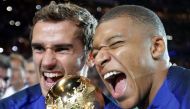 The little boy was born in the central town of Brive this month and immediately bestowed with first names honouring Antoine Griezmann and Kylian Mbappe, regional newspaper La Montagne reported Wednesday.
