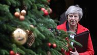 Britain's Prime Minister Theresa May leaves 10 Downing Street in London on December 4, 2018. AFP / Daniel LEAL-OLIVAS