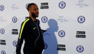 Manchester City's Raheem Sterling. REUTERS/Eddie Keogh 