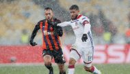 Lyon's Nabil Fekir in action with Shakhtar Donetsk's Maycon REUTERS/Valentyn Ogirenko