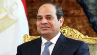 Egypt's president Abdel-Fattah el-Sissi