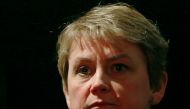 A 59-year-old was detained in prominent pro-European Labour opposition politician Yvette Cooper's constituency in northern England on Friday over the alleged threats, police said.