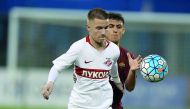 Action from the Al Kass Cup match between Roma and Spartak Moscow, yesterday.  