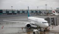 File photo of SilkAir's new aircraft, the Boeing 737 Max 8, sits on the tarmac at Changi Airport in Singapore October 4, 2017. REUTERS/Edgar Su/File Photo